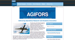 Desktop Screenshot of agifors.org