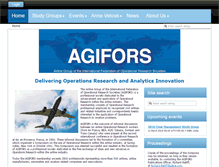 Tablet Screenshot of agifors.org